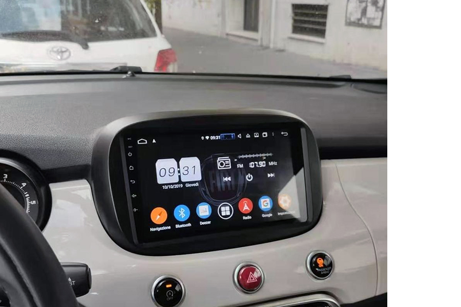 Fiat 500X 2014-2019 Aftermarket Radio Upgrade Car stereo Carplay 